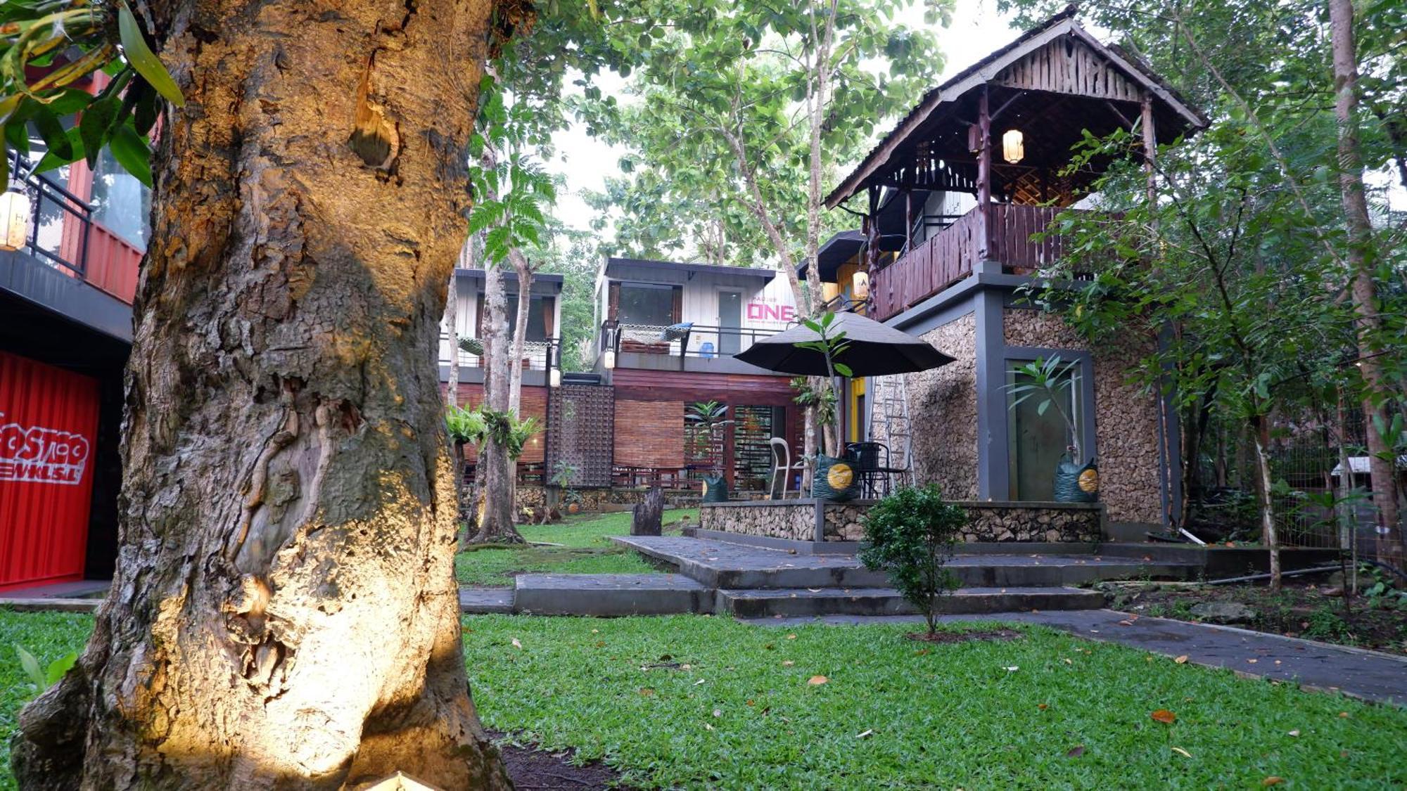 Hau Eco Lodges Citumang Pangandaran Dış mekan fotoğraf