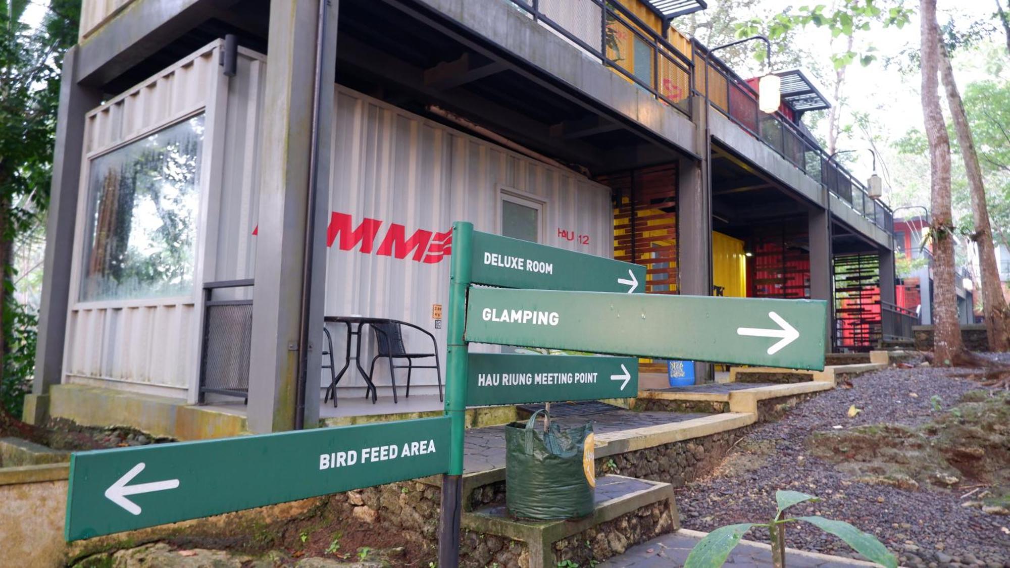 Hau Eco Lodges Citumang Pangandaran Dış mekan fotoğraf